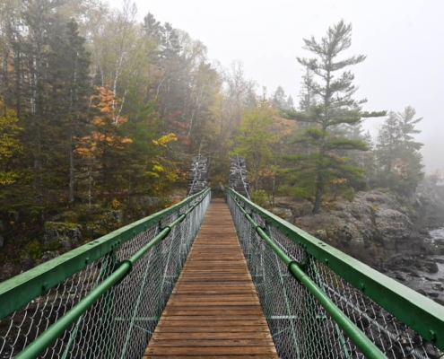 The Swinging Bridge | Jay Cooke State Park